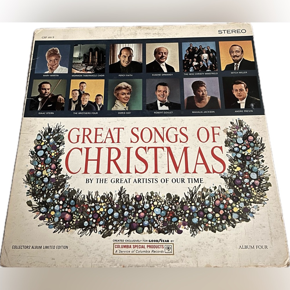 💙 Great Songs of Christmas Vinyl Album